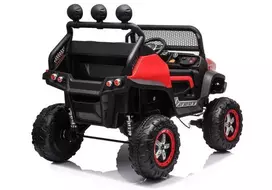 vaikiskas mercedes - Vaikiškas elektrinis visureigis Mercedes Unimog S, raudonas - 2 nuotrauka