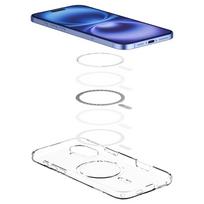 apple iphone 16 clear case - Spigen Liquid Crystal MAG iPhone 16 Magsafe clear ACS08390 - 6 nuotrauka