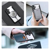 samsung s25 plus deklas - Dux Ducis Skin X Pro dėklas skirtas Samsung Galaxy S25 Plus su MagSafe - Juodas (Black) - 7 nuotrauka