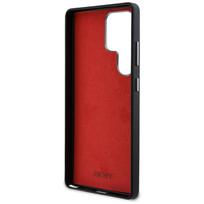 telefonas galaxy s25 ultra - Dkny "Leather Heart of NY Case Galaxy S25 Ultra" Black - 3 nuotrauka