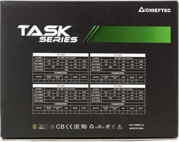 psu 700w - Chieftec Task TPS-700S 700W Juodas (Black) - 6 nuotrauka