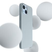iphone 14 silikoninis deklas - 3MK "Hardy Silicone MagCase iPhone 14 Plus" Sierra Blue - 7 nuotrauka