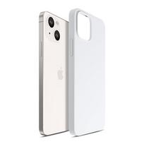 15 iphone telefonas baltas - 3MK "Hardy Silicone MagCase iPhone 14 Plus" White - 2 nuotrauka