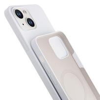 15 iphone telefonas baltas - 3MK "Hardy Silicone MagCase iPhone 14 Plus" White - 5 nuotrauka