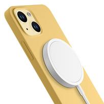iphone 15 deklas silicone - 3MK "Hardy Silicone MagCase iPhone 15 Plus" Blue - 4 nuotrauka
