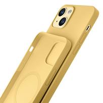 iphone 15 deklas silicone - 3MK "Hardy Silicone MagCase iPhone 15 Plus" Blue - 5 nuotrauka