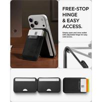 magsafe wallet - Spigen S314-4 Slim Fold Tripod Wallet MagSafe Juodas (Black) - 5 nuotrauka