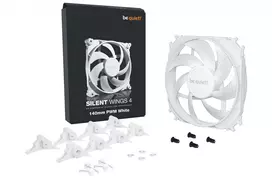 140mm be quiet! - be quiet! Silent Wings 4 140mm PWM Baltas (White) - 2 nuotrauka