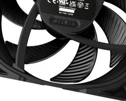 kompiuterio ausintuvas - Be Quiet! Silent Wings Pro 4 BL099 140 mm Juodas (Black) - 4 nuotrauka