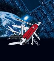 victorinox peiliai - Victorinox CyberTool 34 Ruby (Raudonas) - 4 nuotrauka