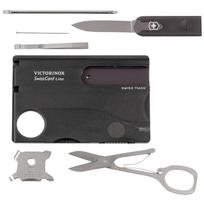 peilis kortele - Victorinox Swiss Card Lite - Jelly Onyx - 2 nuotrauka