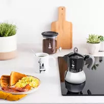 arbatinukas - Bialetti Moka Induction 2 Cups (Black) - 2 nuotrauka