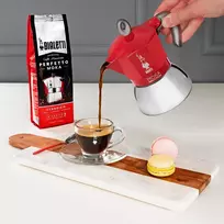 moka pot bialetti - Bialetti Moka Induction 6 Cups (Red) - 4 nuotrauka