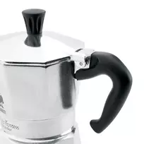 moka pot bialetti - Bialetti Moka Express Coffee Maker 0.05l (Silver) - 2 nuotrauka