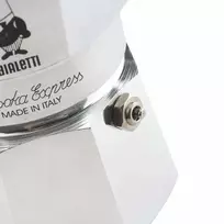 moka pot bialetti - Bialetti Moka Express Coffee Maker 0.05l (Silver) - 3 nuotrauka