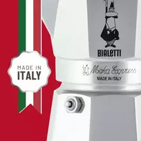 moka pot bialetti - Bialetti Moka Express Coffee Maker 0.05l (Silver) - 7 nuotrauka