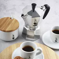 moka pot bialetti - Bialetti Moka Express Coffee Maker 0.05l (Silver) - 9 nuotrauka