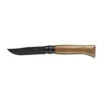 peiliai su deklu - Opinel Nr. 8 Juodas (Black) ąžuolo peilis su dėklu - 2 nuotrauka