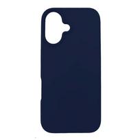 apple iphone 16 silicone case - 3MK silikoninis dėklas iPhone 16 Plus 6.7" dark navy - 3 nuotrauka
