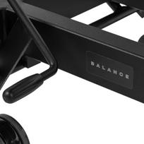 masazo stalai - Balance Solidum 3, pilkas - 5 nuotrauka