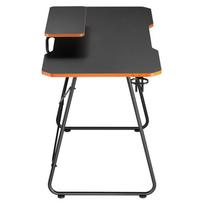 zaidimu monitoriai - NanoRS RS170 Žaidimų Stalas su Monitoriaus Lentyna, Juodas (Black) - 3 nuotrauka