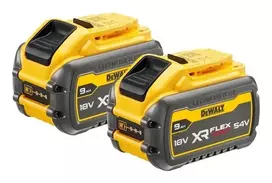 dewalt ikroviklis - DeWALT FLEXVOLT DCB547, 18/54 V, 9.0/3.0 Ah, Li-ion, 2 vnt. - 6 nuotrauka