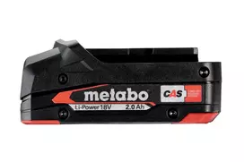 akumuliatorius 18v metabo - Akumuliatorius 18 V 2,0 Ah Li-ion Power, Metabo - 3 nuotrauka
