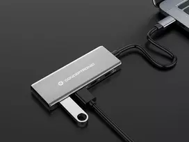 usb 100w laidas - Adapteris AV Conceptronic CONCEPTRONIC dokas USB-C->2xUSB-C,2xUSB-A,100WPD o.N.0.25m gr - 5 nuotrauka