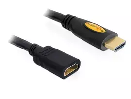hdmi kabelis 5m - Laidas Delock HDMI Male To HDMI Female Cable 5m - 2 nuotrauka