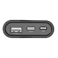 baterija 500mah - Realpower PB-7500C, 7500mAh, juodas (black) - 4 nuotrauka