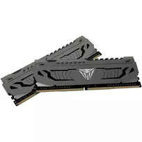 2x8gb ram ddr4 3600mhz - Patriot Viper Steel Grey 2x8GB DDR4 3600MHz DIMM PVS416G360C8K - 2 nuotrauka