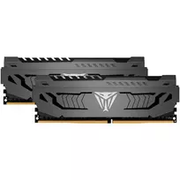 2x8gb ram ddr4 3600mhz - Patriot Viper Steel Grey 2x8GB DDR4 3600MHz DIMM PVS416G360C8K - 4 nuotrauka
