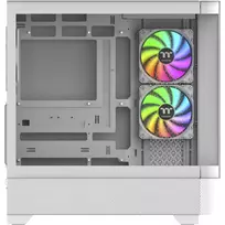 baltas korpusas - Thermaltake View 290 TG ARGB Balta (White) - 2 nuotrauka
