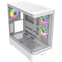 baltas korpusas - Thermaltake View 290 TG ARGB Balta (White) - 5 nuotrauka