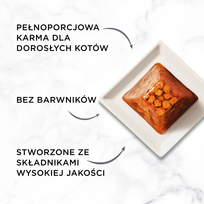 gourmet kaciu maistas - PURINA Gourmet Revelations gabalėliai želė su lašiša - šlapias kačių maistas - 2x57 g - 7 nuotrauka
