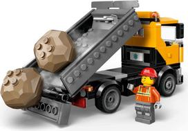 lego city - LEGO City Sunkiasvoris techninės pagalbos vilkikas su kranu 60467 - 2 nuotrauka