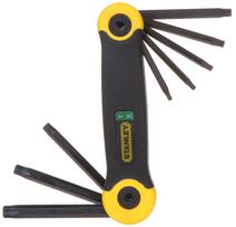 torx atsuktuvu rinkinys - STANLEY KLUCZE TORX 8 elem.SKŁADANE T9-40 - 4 nuotrauka