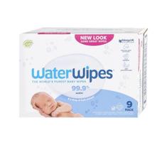 serveteles dregnos - WaterWipes drėgnos servetėlės kūdikiams, 9 x 60 vnt. BIODEGRADABLE - 2 nuotrauka