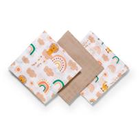 vystyklai - Muslino vystyklai BabyOno, 3vnt. 3vnt. 348/08 - 9 nuotrauka