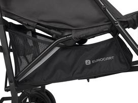 sportiniai - Skėčio formos sportinukas Euro-Cart Ezzo, Iron - 3 nuotrauka