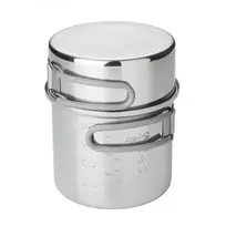 esbi - Esbit Stainless Steel Pot Set 1000ml/475ml - 3 nuotrauka