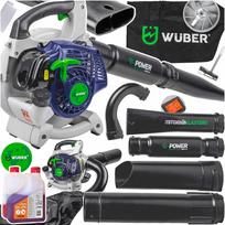 benzininis lapu pustuvas - Wuber 1600W - 1 nuotrauka