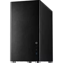 micro korpusas - Inter-Tech X2 Duplex Pro Juodas (Black) - 3 nuotrauka