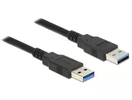 usb 3.0 to usb 3.0 cable - Delock Cable USB to USB 2m Black - 2 nuotrauka