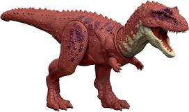 mattel jurassic world - Žaislinė figūrėlė Mattel Jurassic World Rebirth Wild Roar Aucasaurus, ruda - 3 nuotrauka
