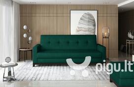 Sofa NORE Selene 13, tamsiai žalia
