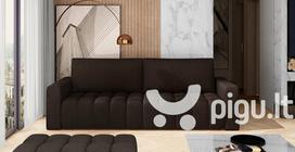 Sofa NORE Lazaro 02, tamsiai ruda