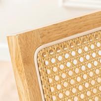 retro valgomojo kedes - Valgomojo kėdė Mebel Elite MADERA, ąžuolas/smėlio (Oak/Sand) - 8 nuotrauka