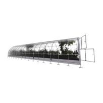 siltnamis klasika - Šiltnamis Klasika Tube, polikarbonatas, 10 x 3 m - 5 nuotrauka