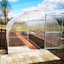 siltnamis klasika - Šiltnamis Klasika Tube, polikarbonatas, 12 x 3 m - 6 nuotrauka